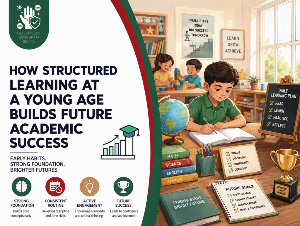 How Structured Learning at a Young Age Builds Future Academic Success