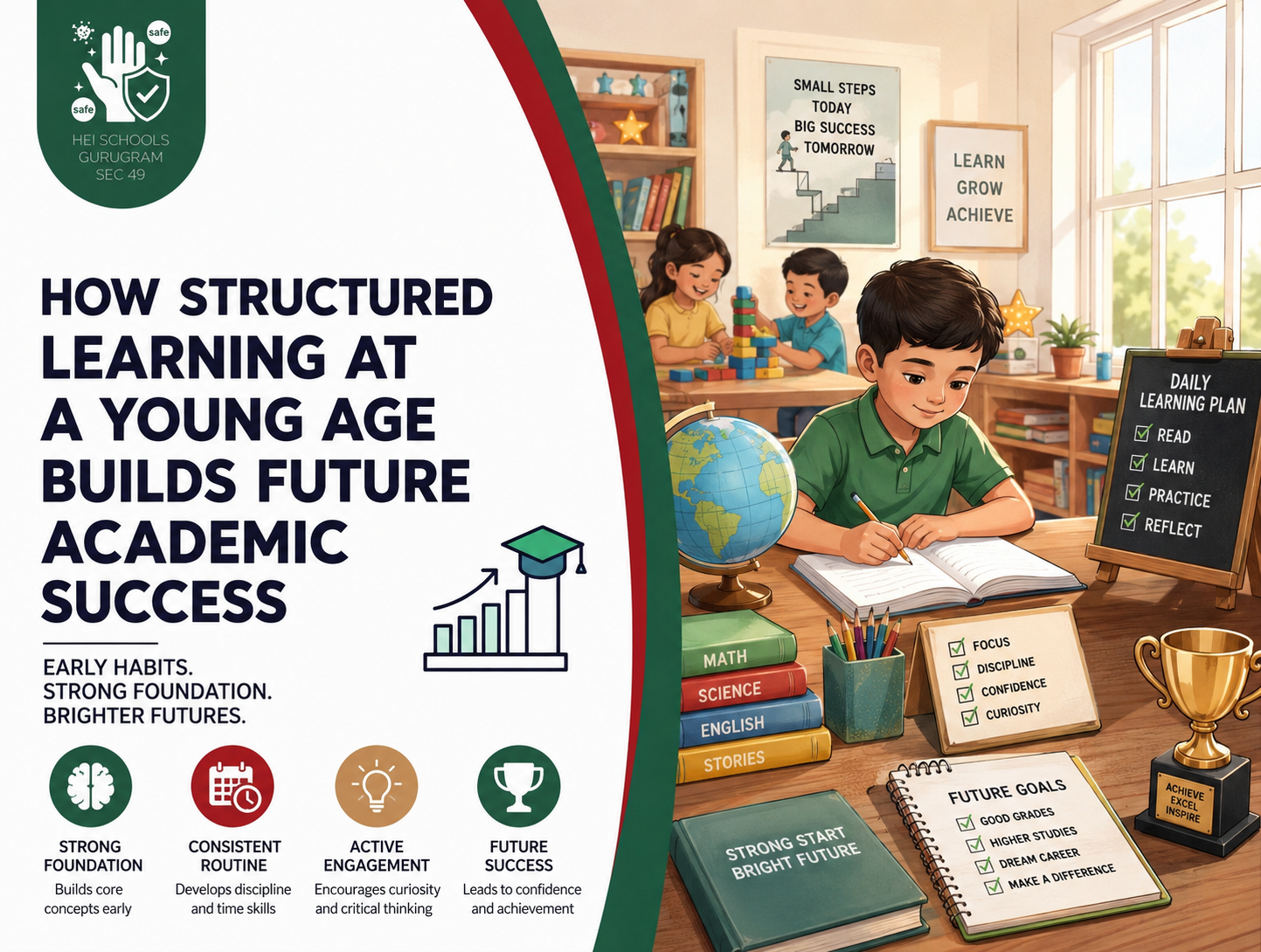 How Structured Learning at a Young Age Builds Future Academic Success