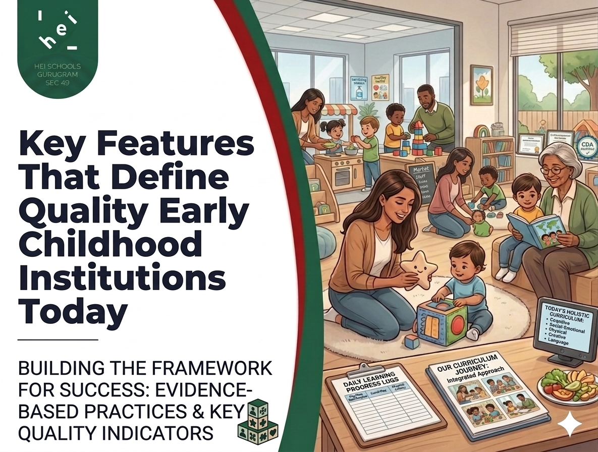 Key Features That Define Quality Early Childhood Institutions Today