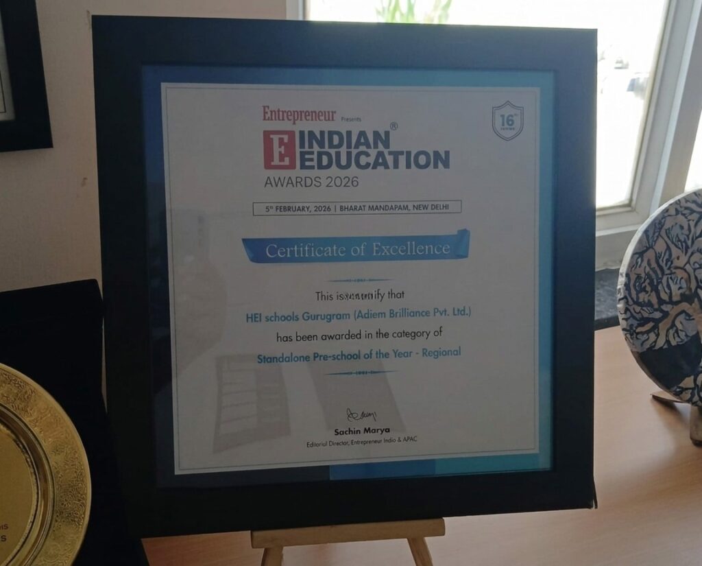 Indian Education Awards 2026 : Standalone Pre-School of the year 2026 : Regional